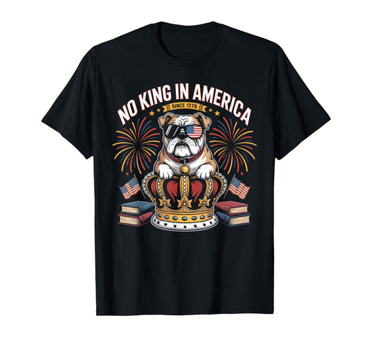 Dog No Kings in America We The People Political Men Women T-Shirt