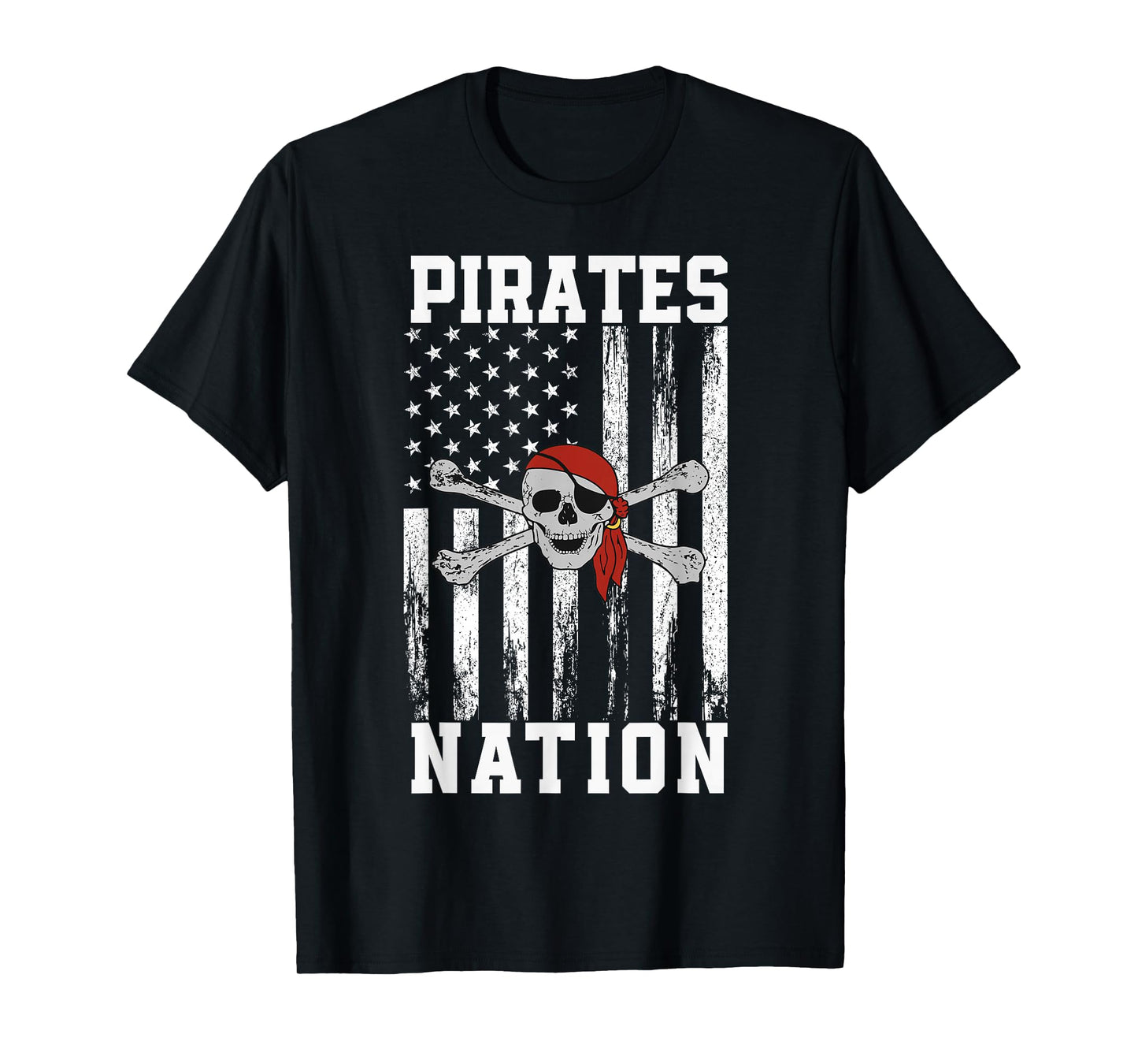 Port Charlotte Pirates Logo Nation HS T-Shirt