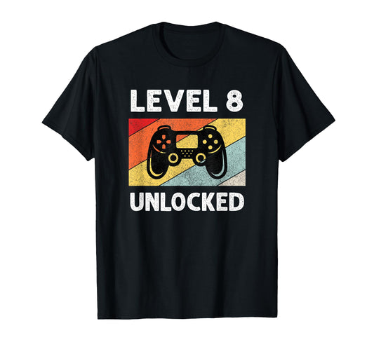 8th Birthday Shirts | 8 Year Old Boys T-Shirt