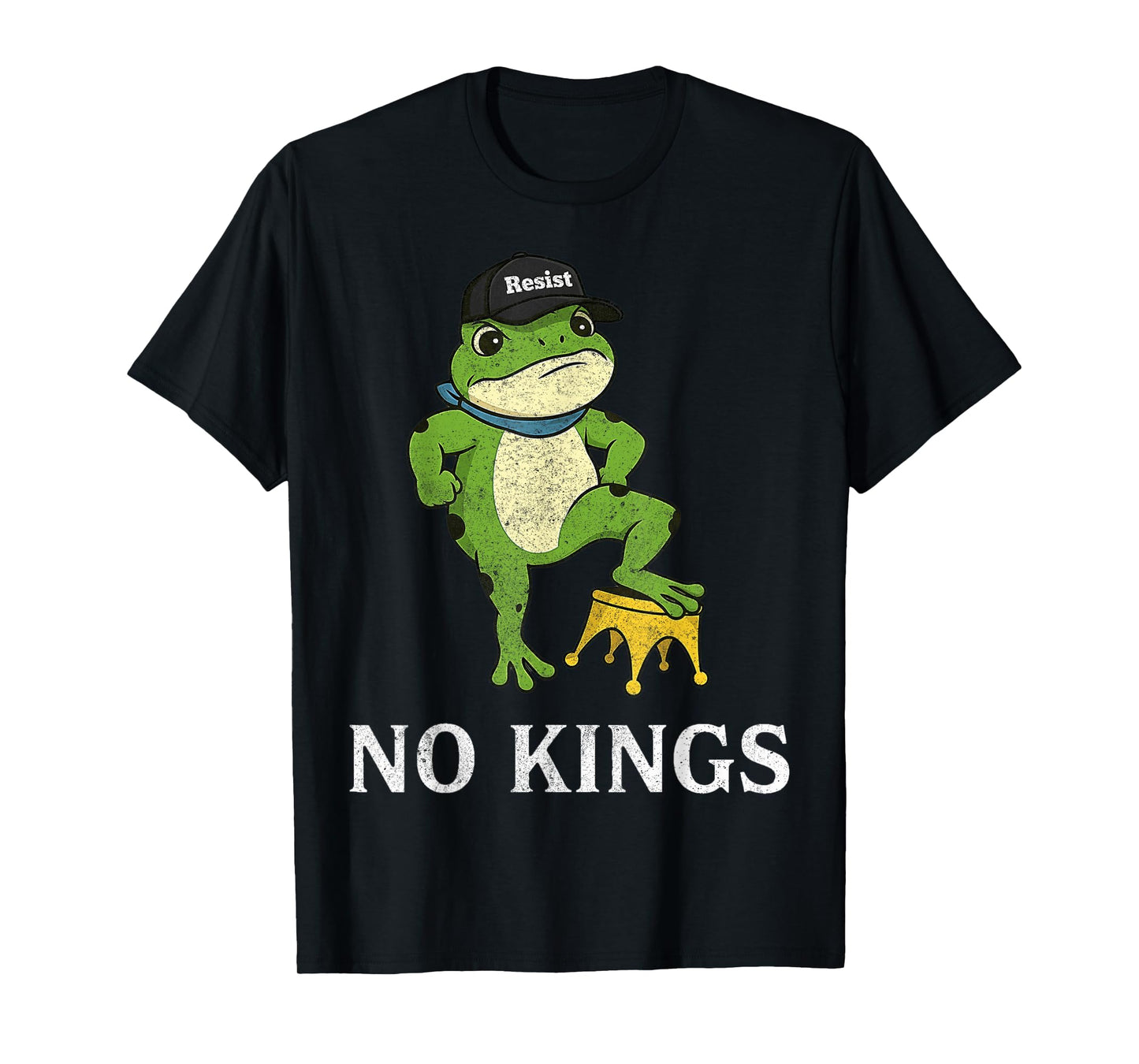 Freedom Portland Frog Resist No Kings T-Shirt