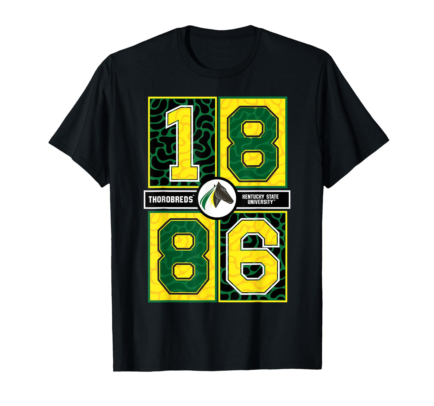 Kentucky State University - KSU Thorobreds Concrete Date T-Shirt