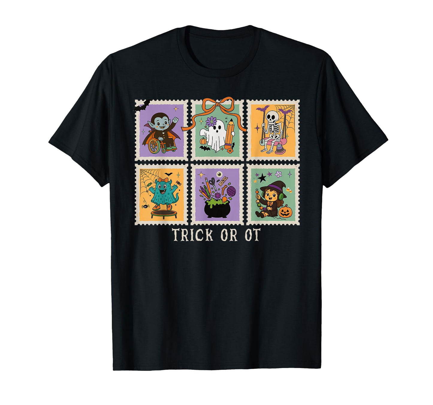 Halloween Occupational Therapy Trick or OT Therapist COTA T-Shirt