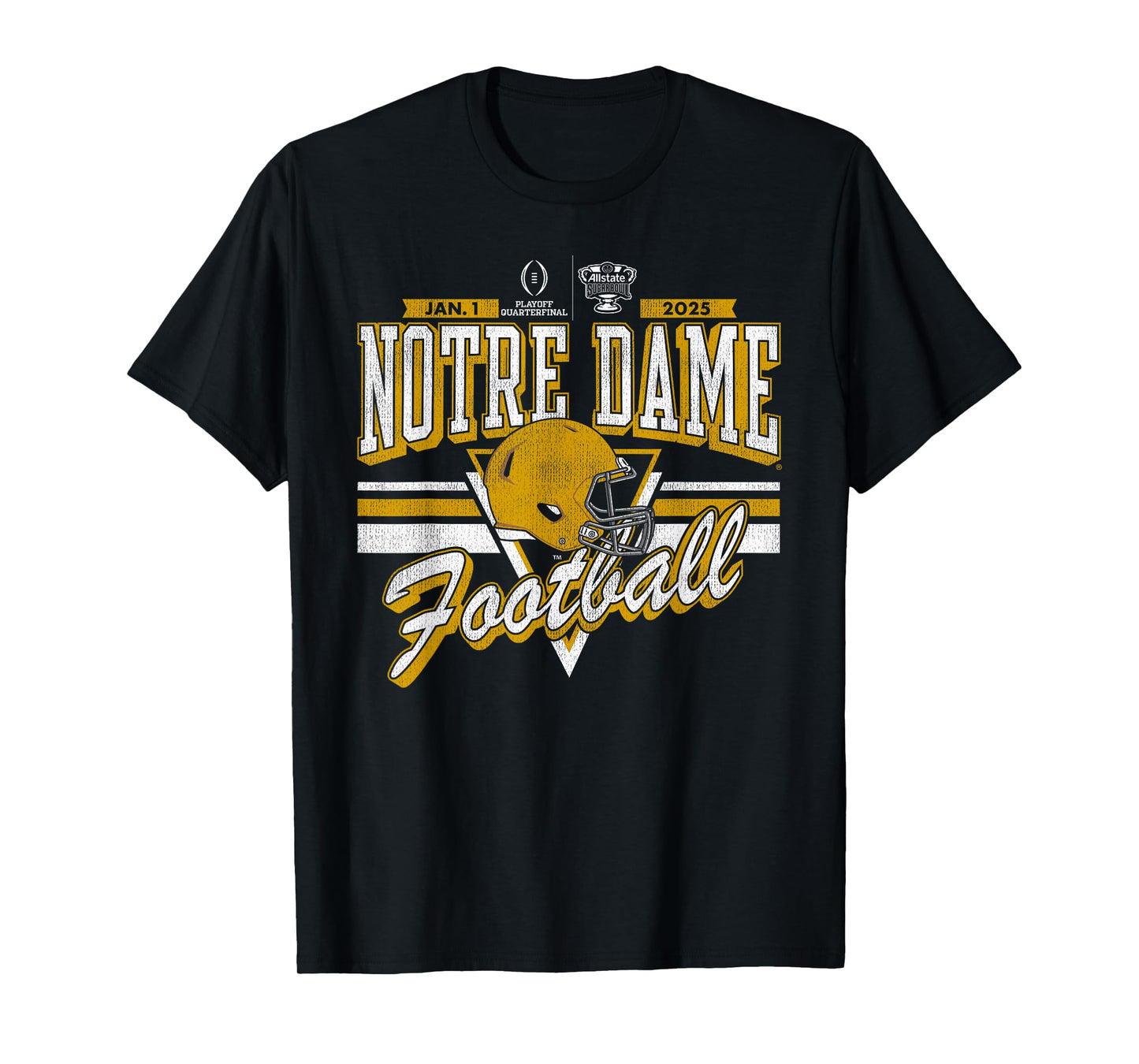 Notre Dame Fighting Irish Sugar Bowl CFP 2024-2025 Vintage T-Shirt
