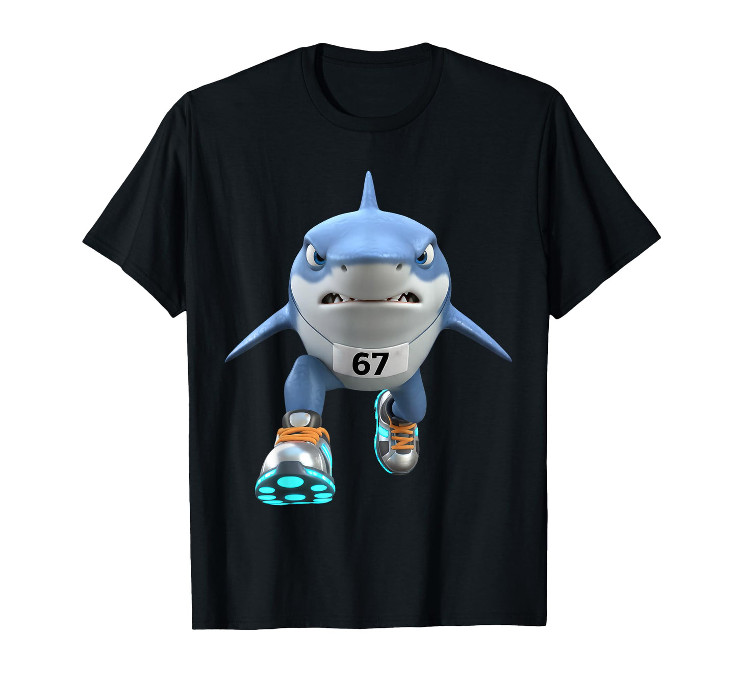 Funny Kids 67 Meme Tralalero Tralala Runner Italian Brainrot T-Shirt