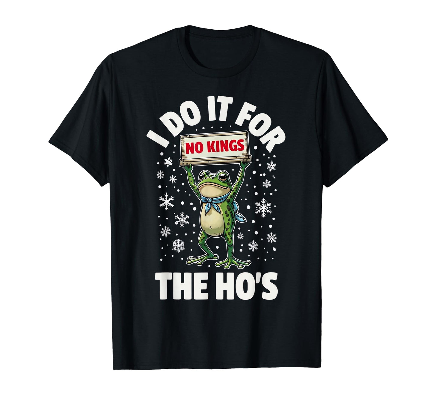 No Kings Frog Portland Frog Protest Vintage for Men Women T-Shirt