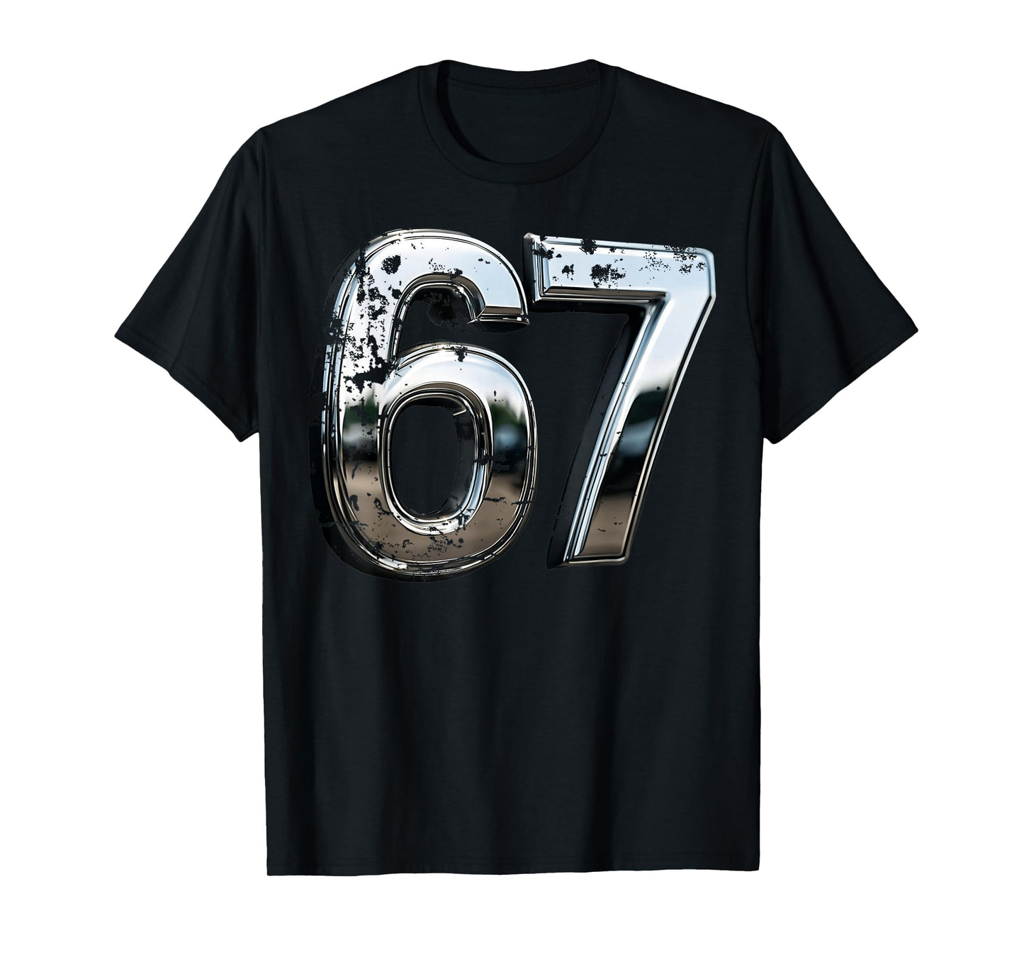 6-7 Trends s Six-Seven Car Badge Effect s Gen-Alpha Slang T-Shirt