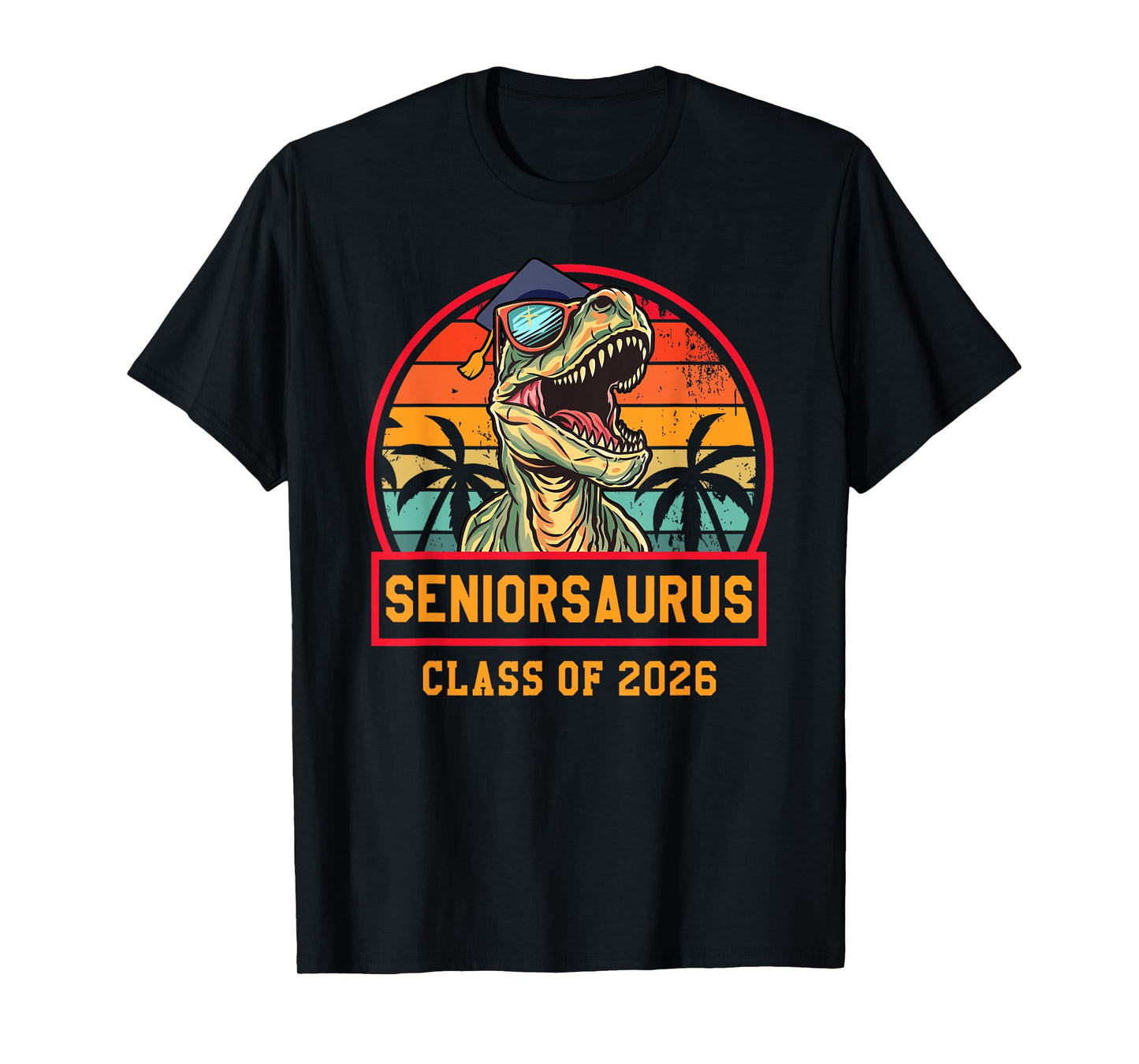 Retro Class of 2026 Senior Men Women Funny Seniors 2026 T-Shirt