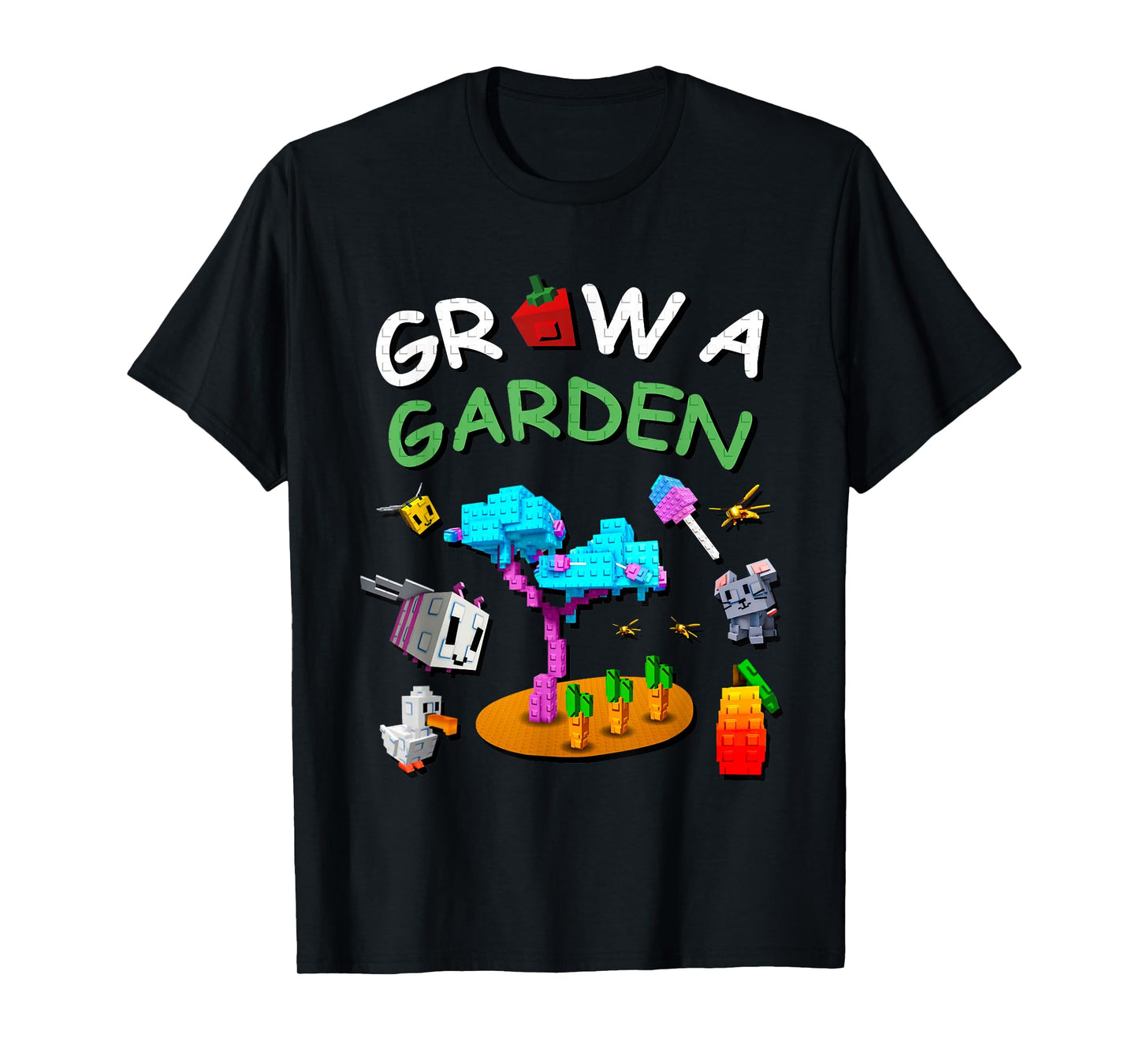 Grow A Garden Candy Blossom Funny Game T-Shirt