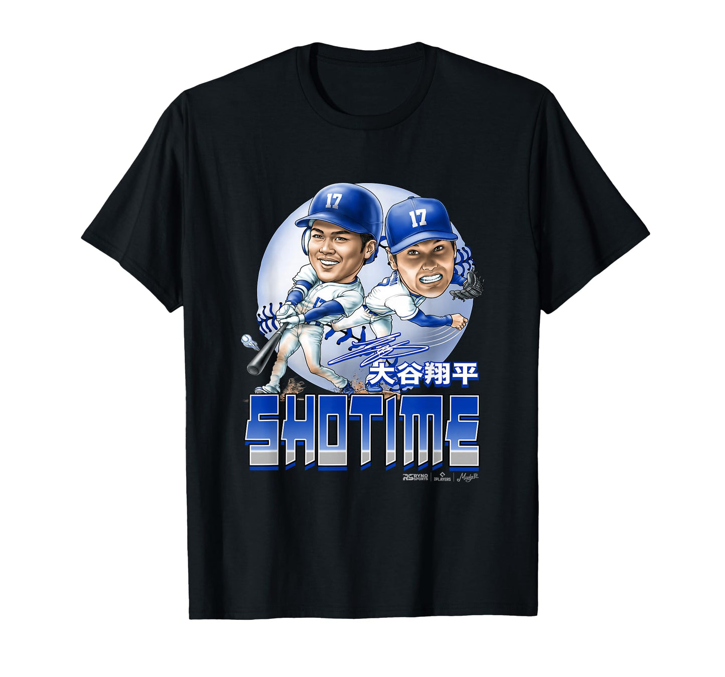 Shohei Ohtani Los Angeles Two-Way Mudge Studios MLBPA T-Shirt