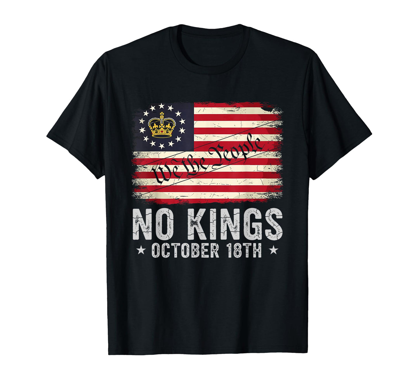 We The People Serve No Kings October 18th T-Shirt
