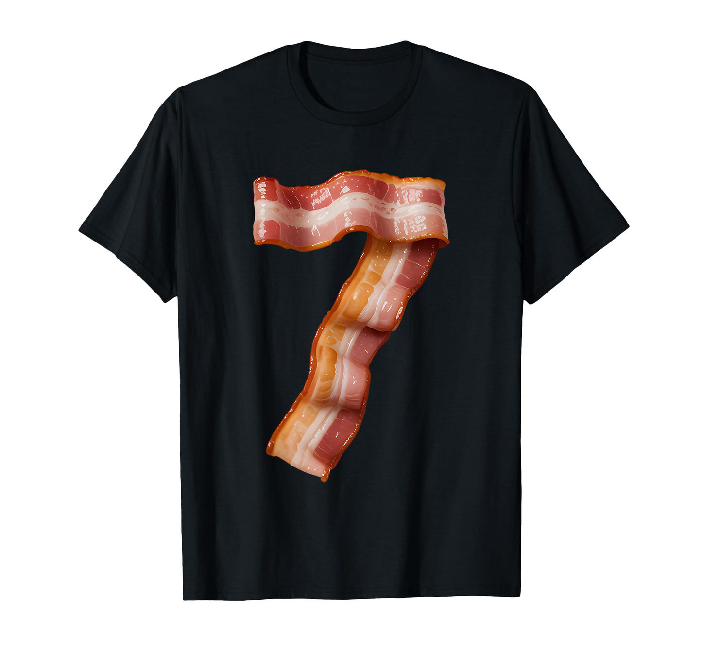 Funny Number 7 67 Meme Egg Bacon Costume Matching Group T-Shirt