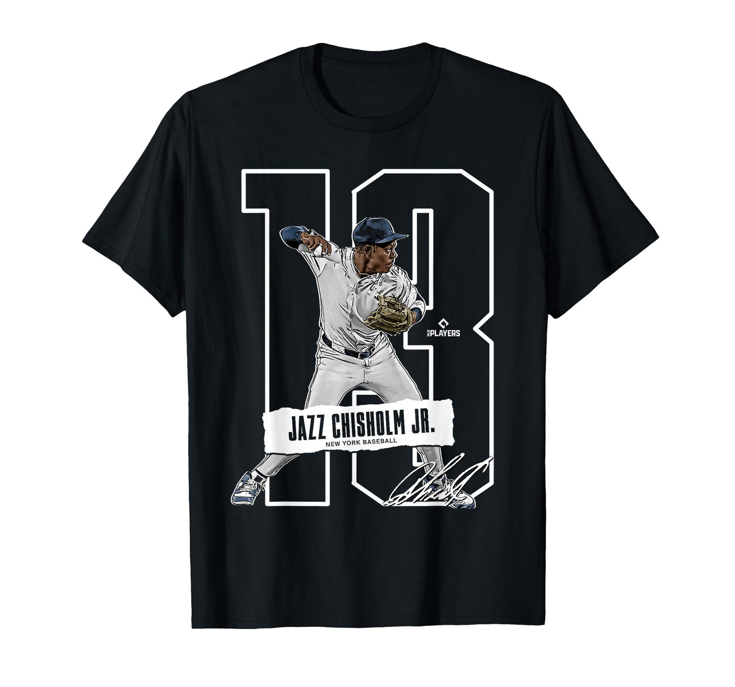 Jazz Chisholm | New York Baseball Players | MLBJAZ301N T-Shirt