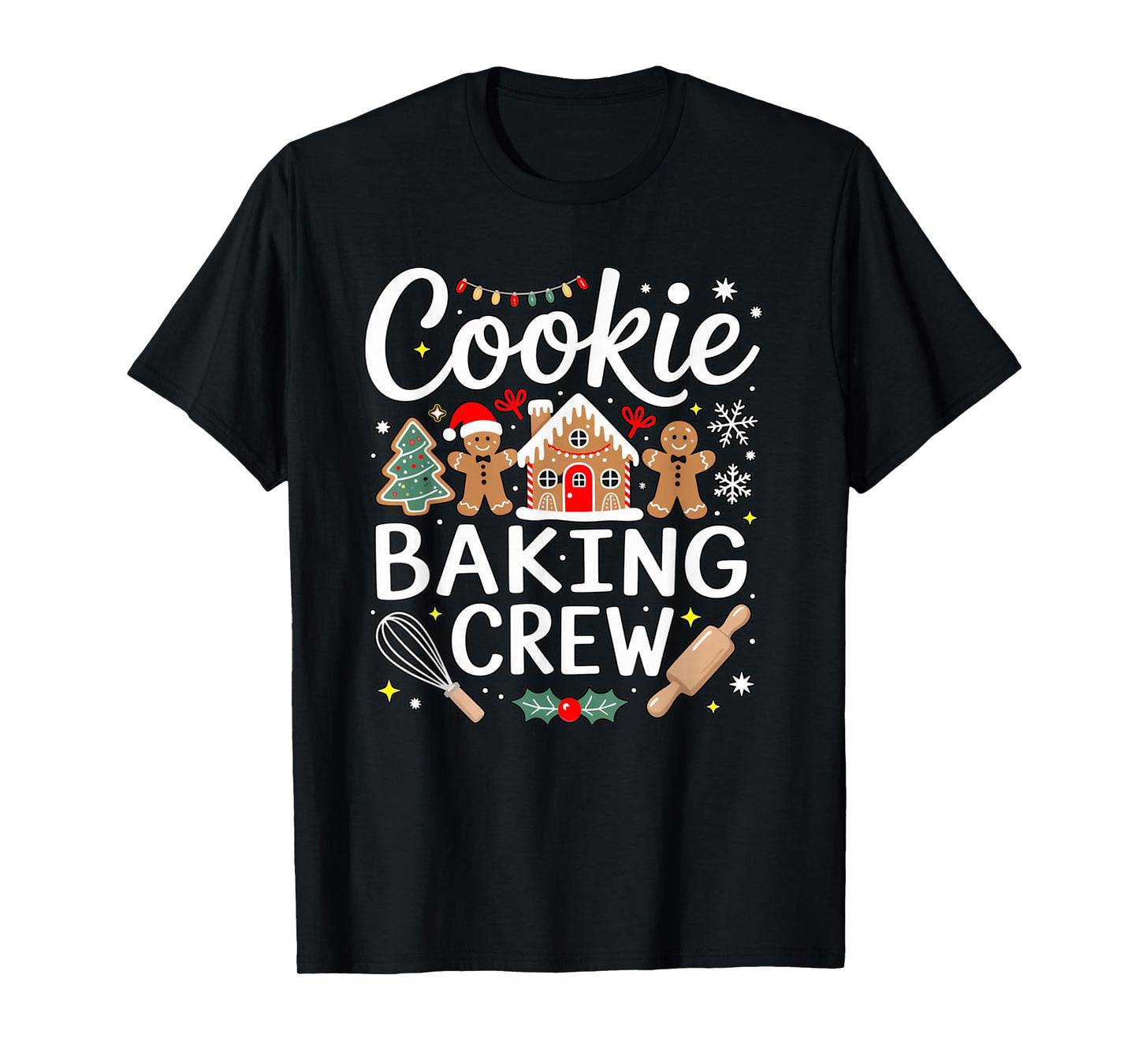 Holiday Family Cookie Baking Crew Party in MOM'S Kitchen T-Shirt