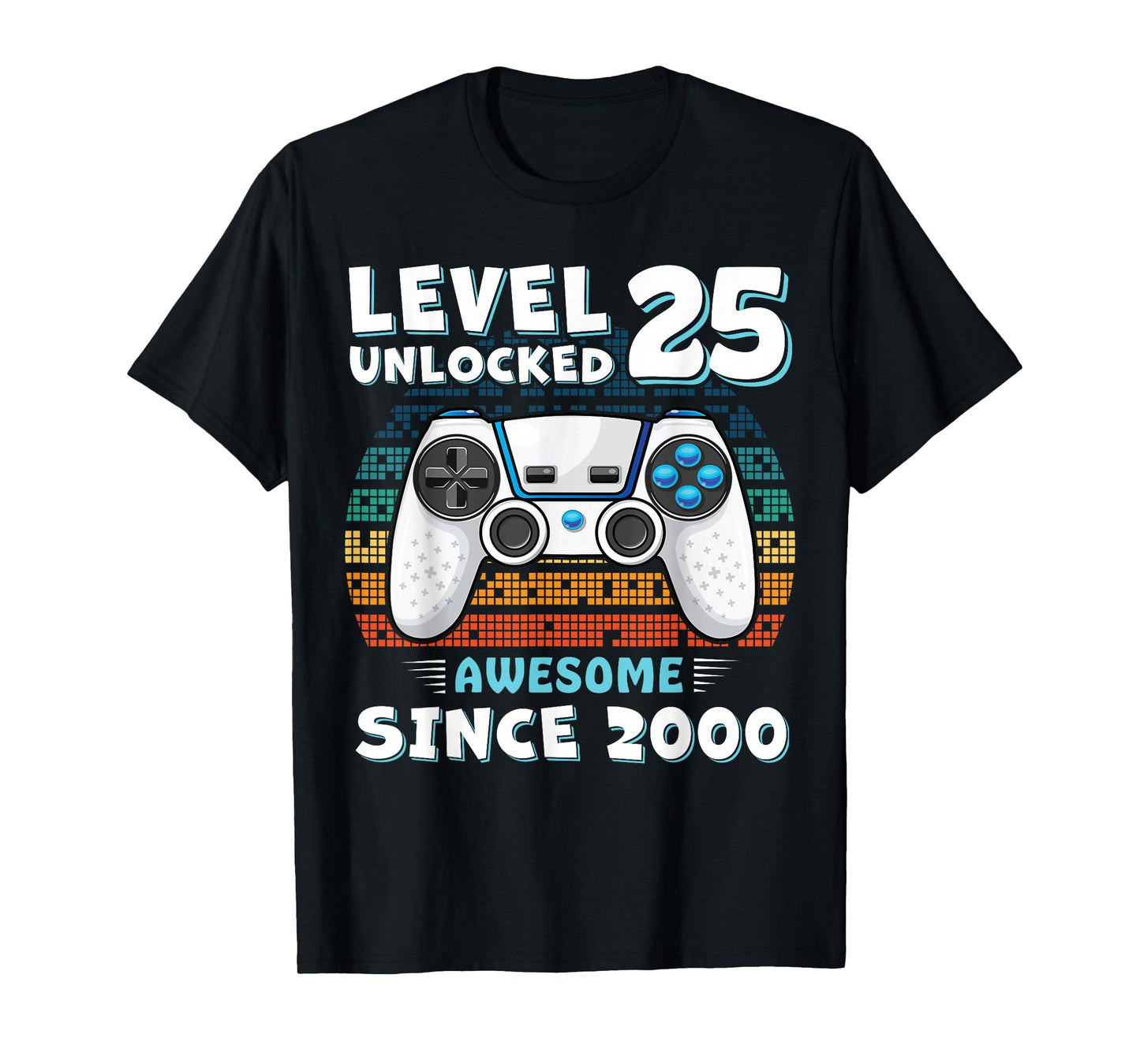 25 Year Birthday Decorations Men Gag 25yr 2000 25th Birthday T-Shirt