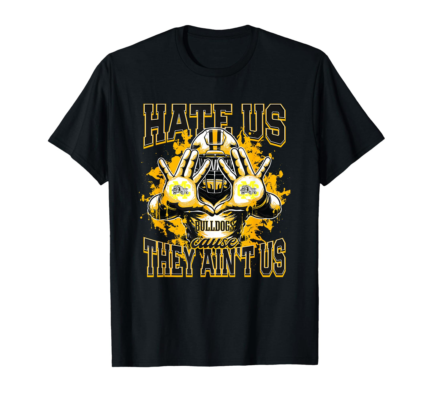 Marlboro County Bulldogs Logo Hate Us Cause They Ain't HS T-Shirt