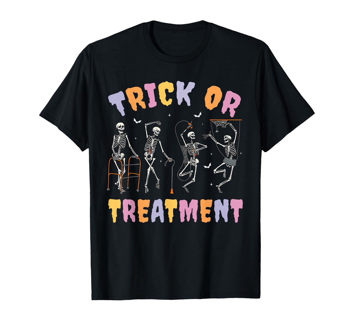 Trick Or Treatment PT Physical Therapy Therapist Halloween T-Shirt