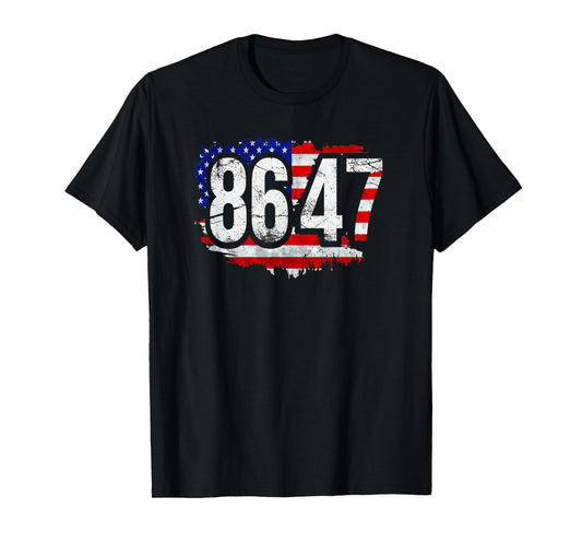 86 47 Anti Trump President Human Rights 8647 T-Shirt