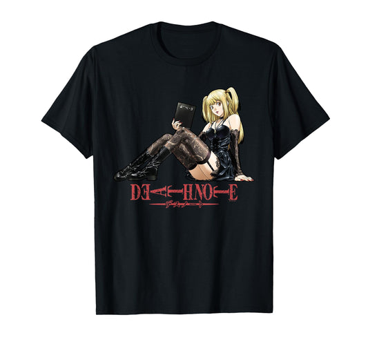 Death Note Misa Amane on Show Logo Anime T-Shirt