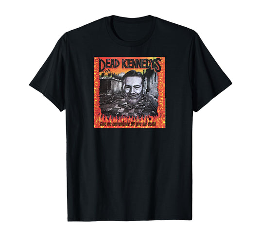 Dead Kennedys Give Me Convenience Album Cover Punk Band T-Shirt