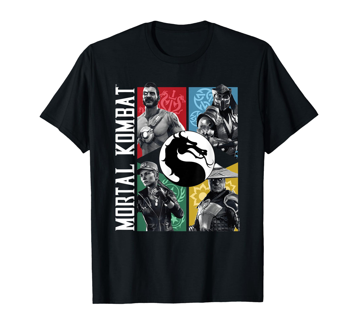Mortal Kombat - Character Grid T-Shirt