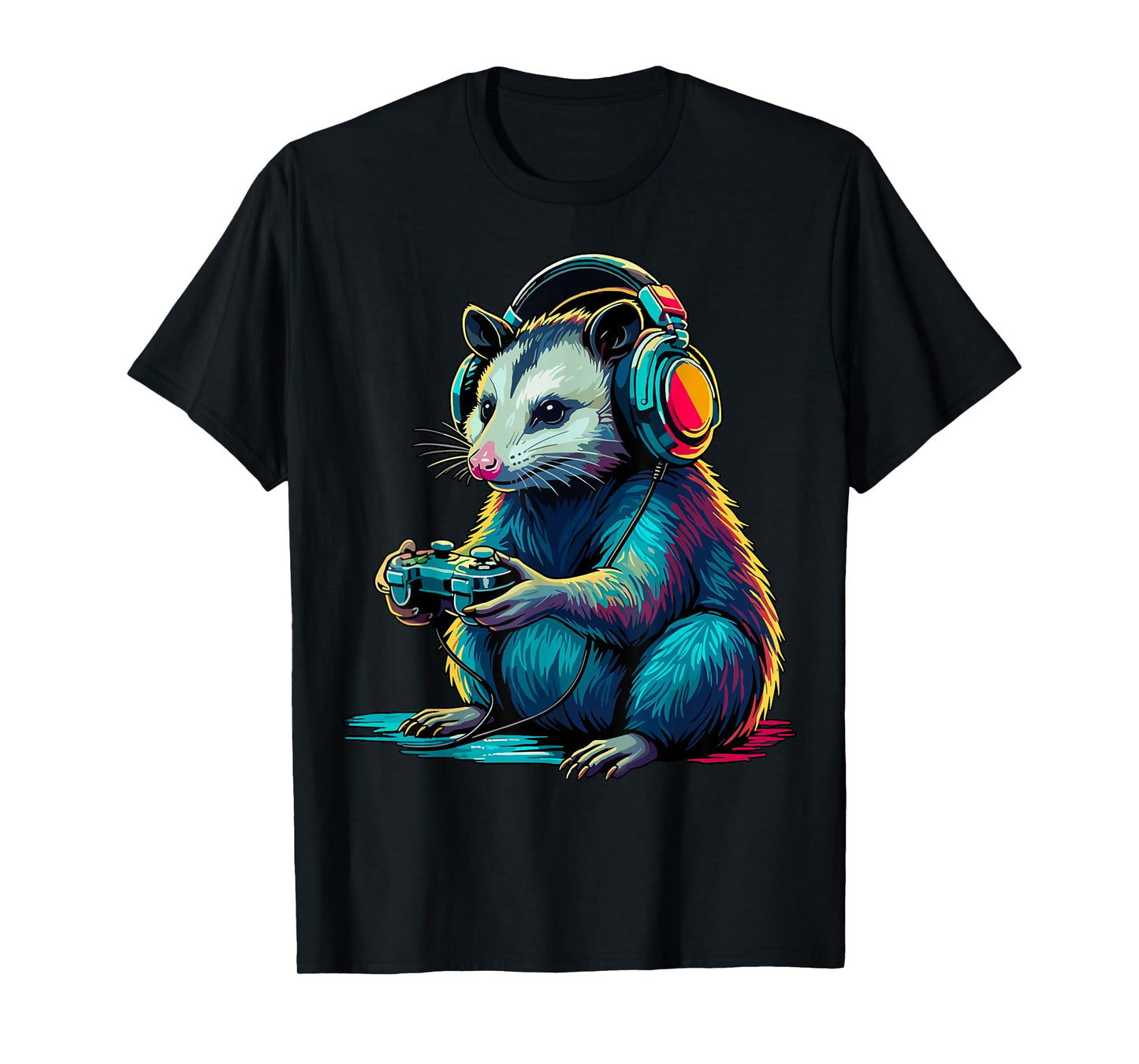Gamer Opossum T-Shirt