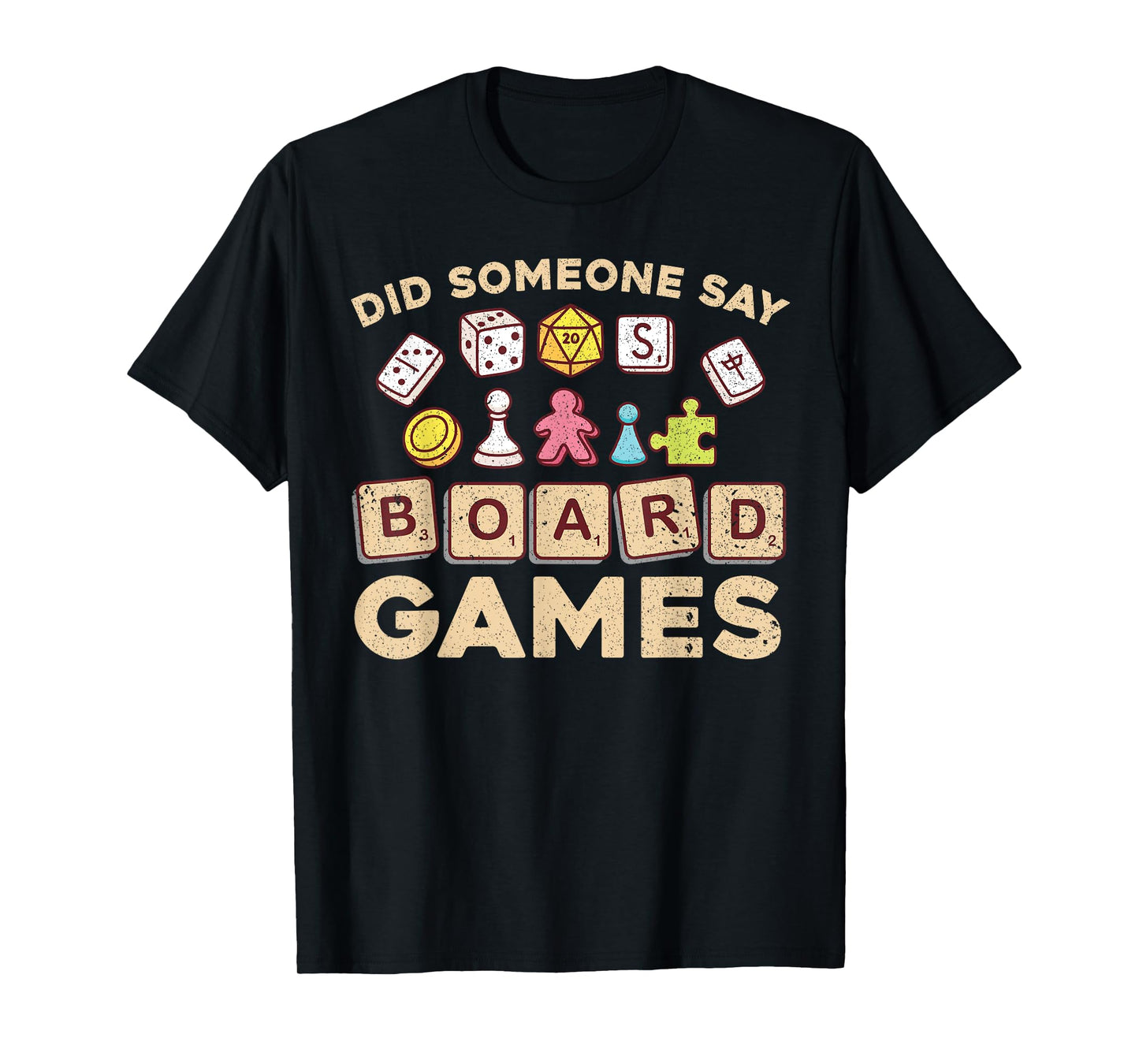 Cool Board Games For Men Women Game Nerd Gamer Chess Lovers T-Shirt