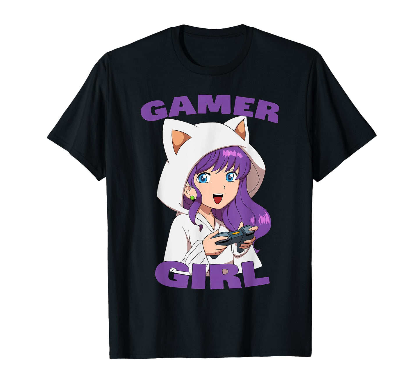 Pretees Gamer Girl Video Games Gaming T-Shirt