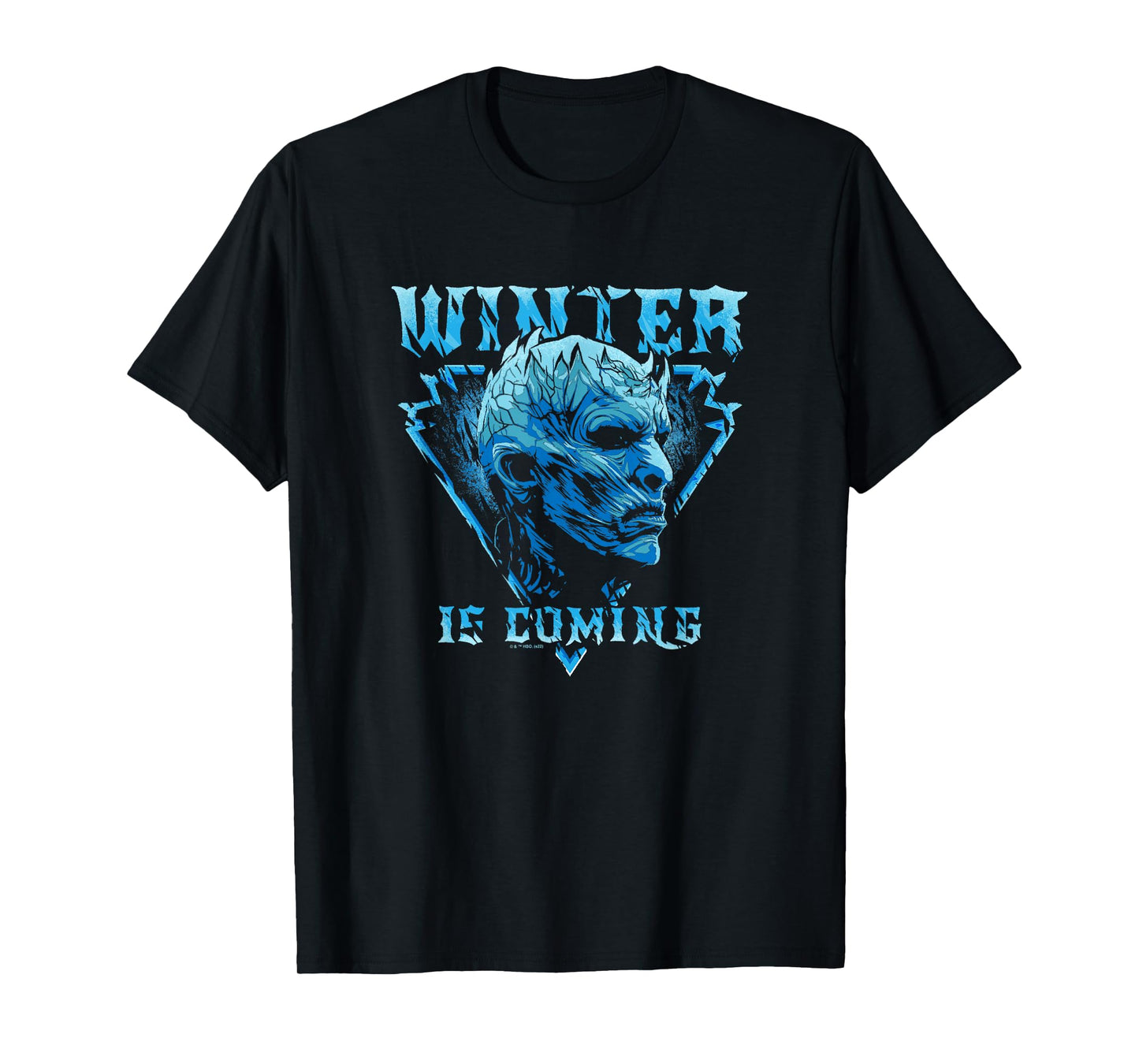 Game Of Thrones Winter Is Coming Night King Side Portrait T-Shirt