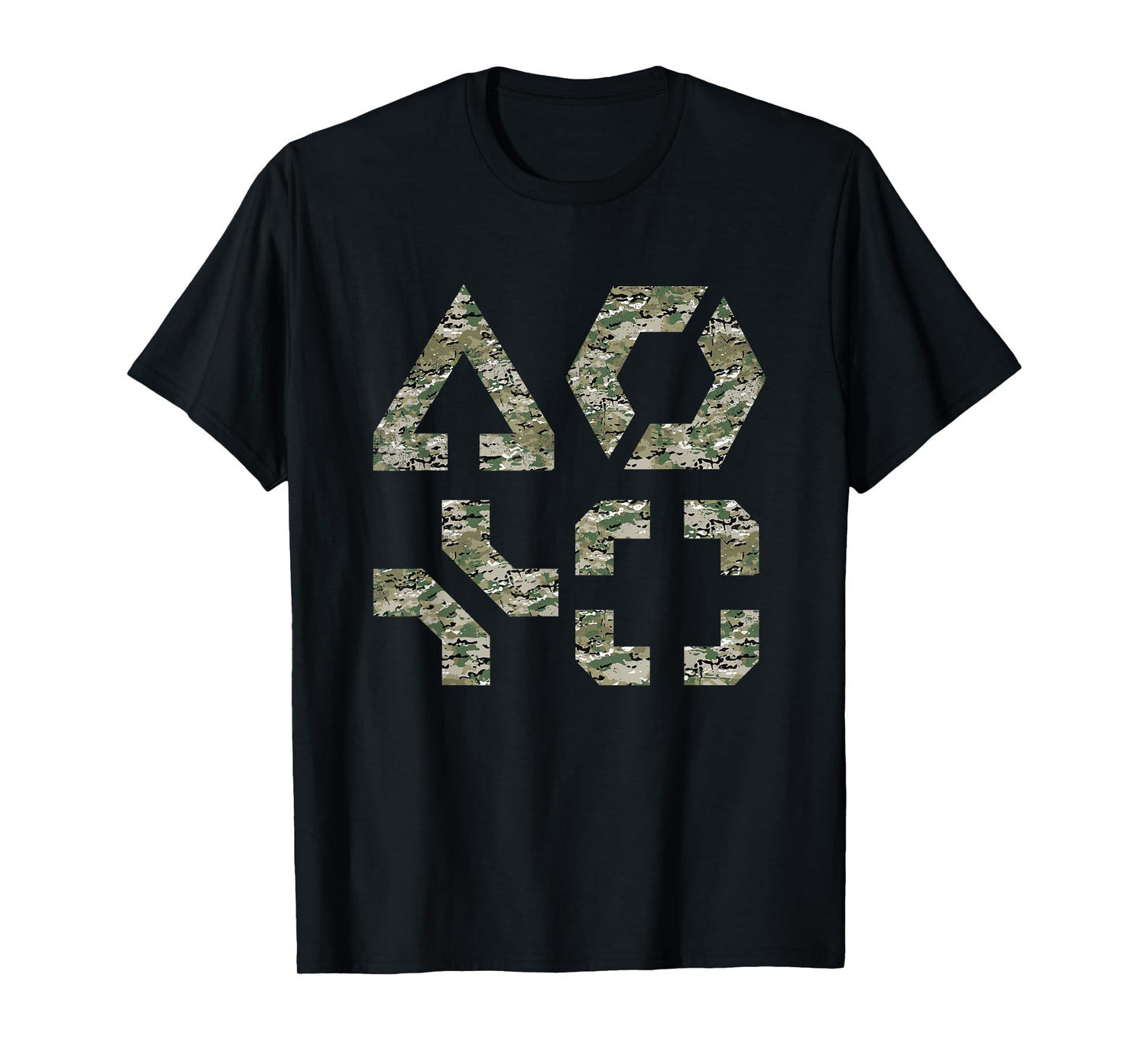 Battlefield Class OCP Army Camouflage Symbol Game Design BF6 T-Shirt