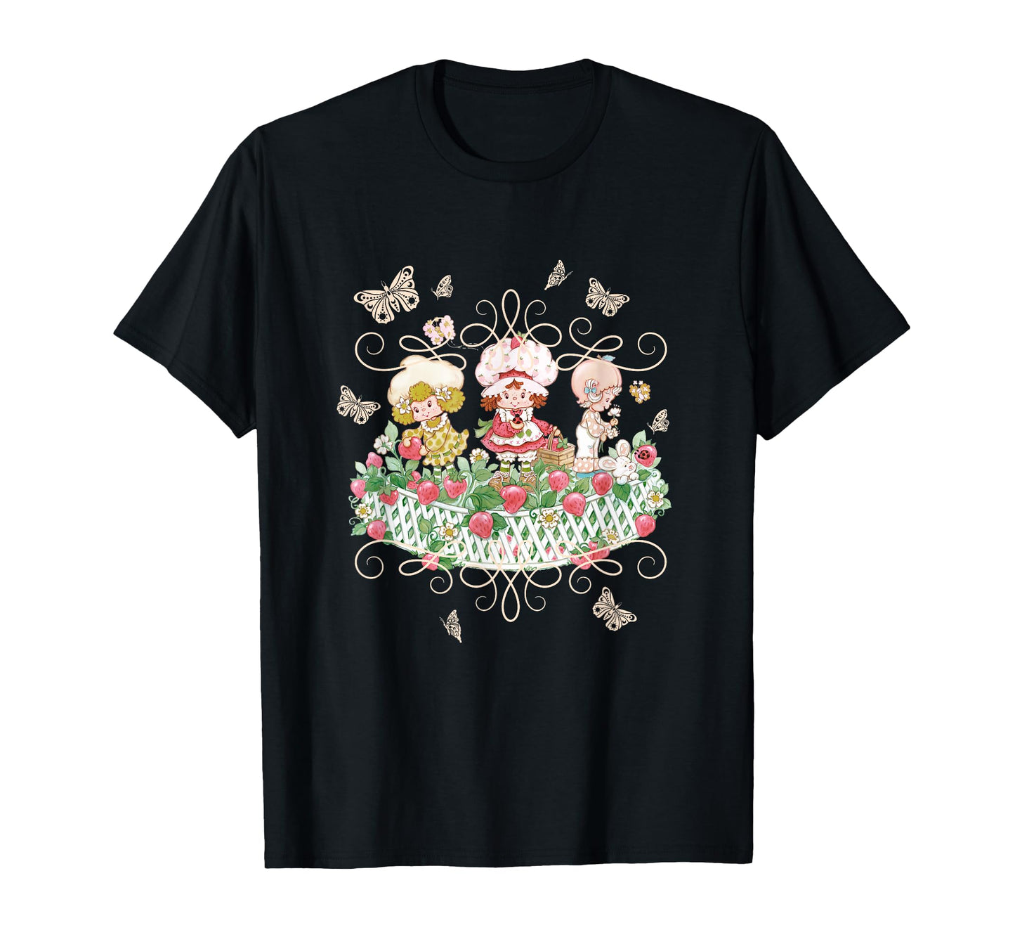 Strawberry Shortcake & Lemon Meringue Vintage Garden Besties T-Shirt
