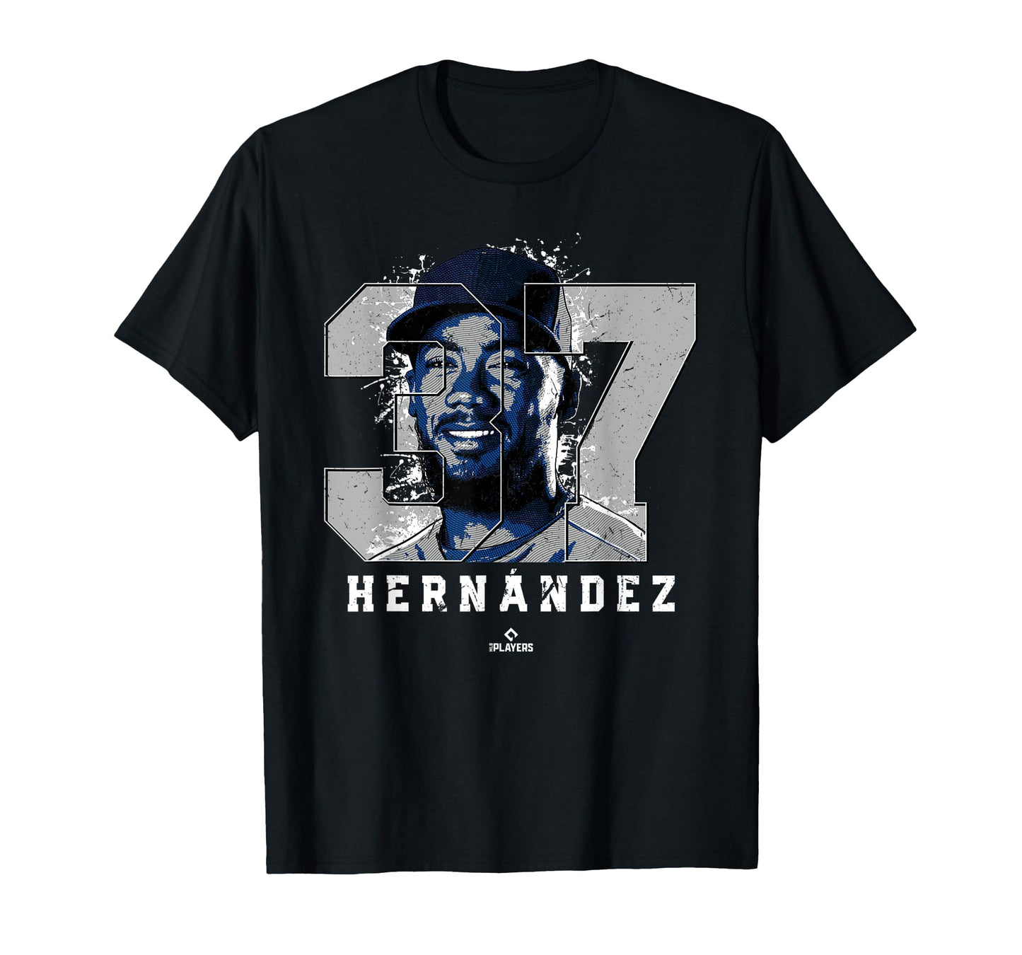 Teoscar Hernandez Silhouette Toronto MLBPA T-Shirt