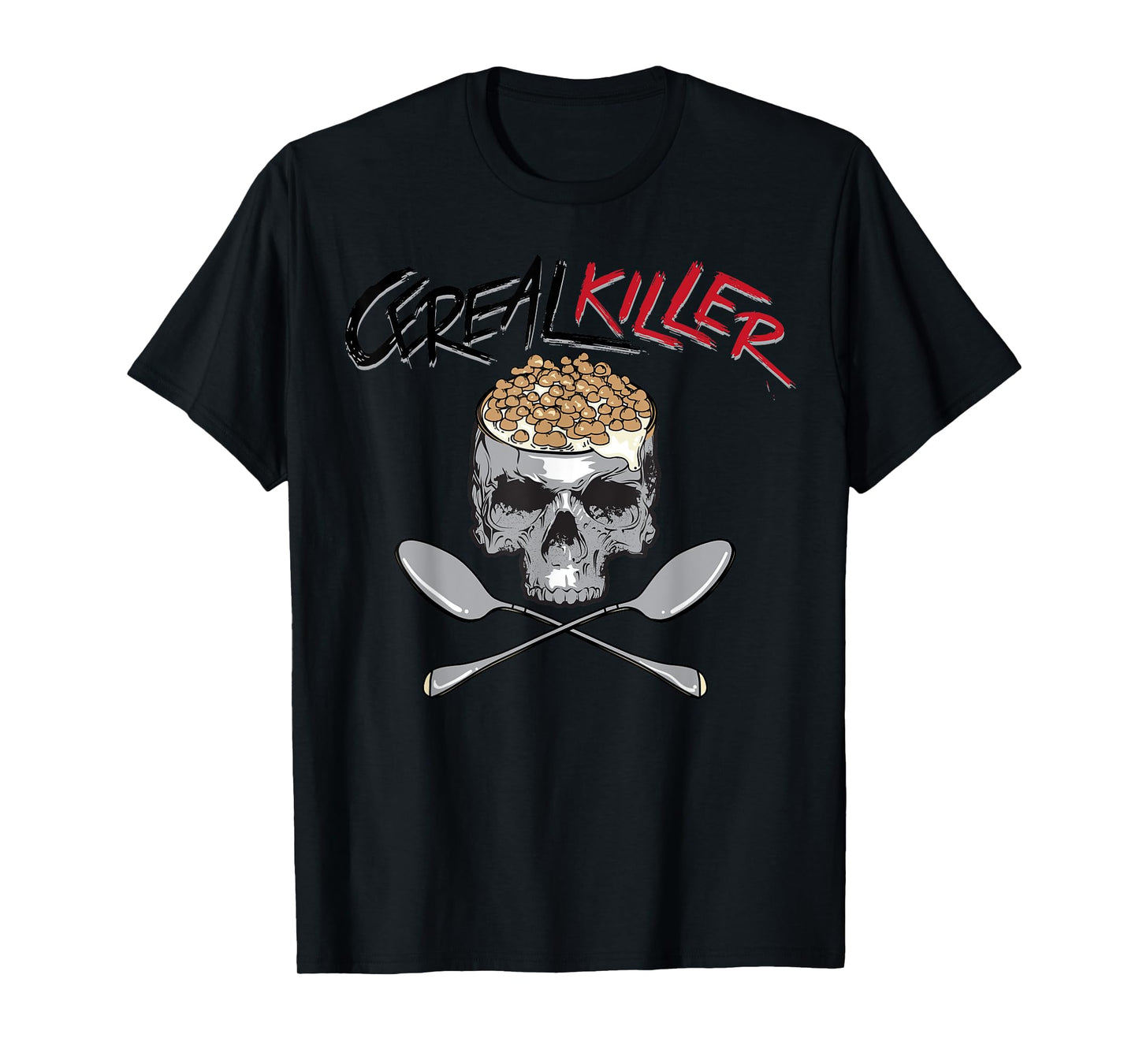 Cereal Killer Shirt | Cool I Love Eating Wheat Oats Tee Gift T-Shirt
