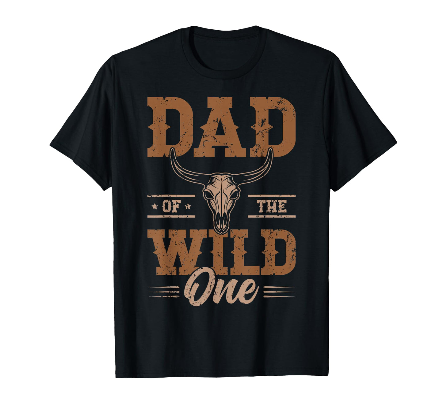 Dad Of The Wild One Cowboy Western Rodeo Party Matching T-Shirt