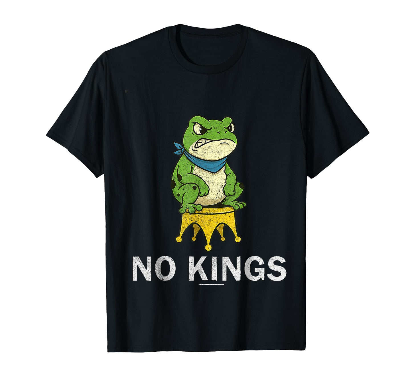 Freedom Portland Frog Resist No Kings T-Shirt