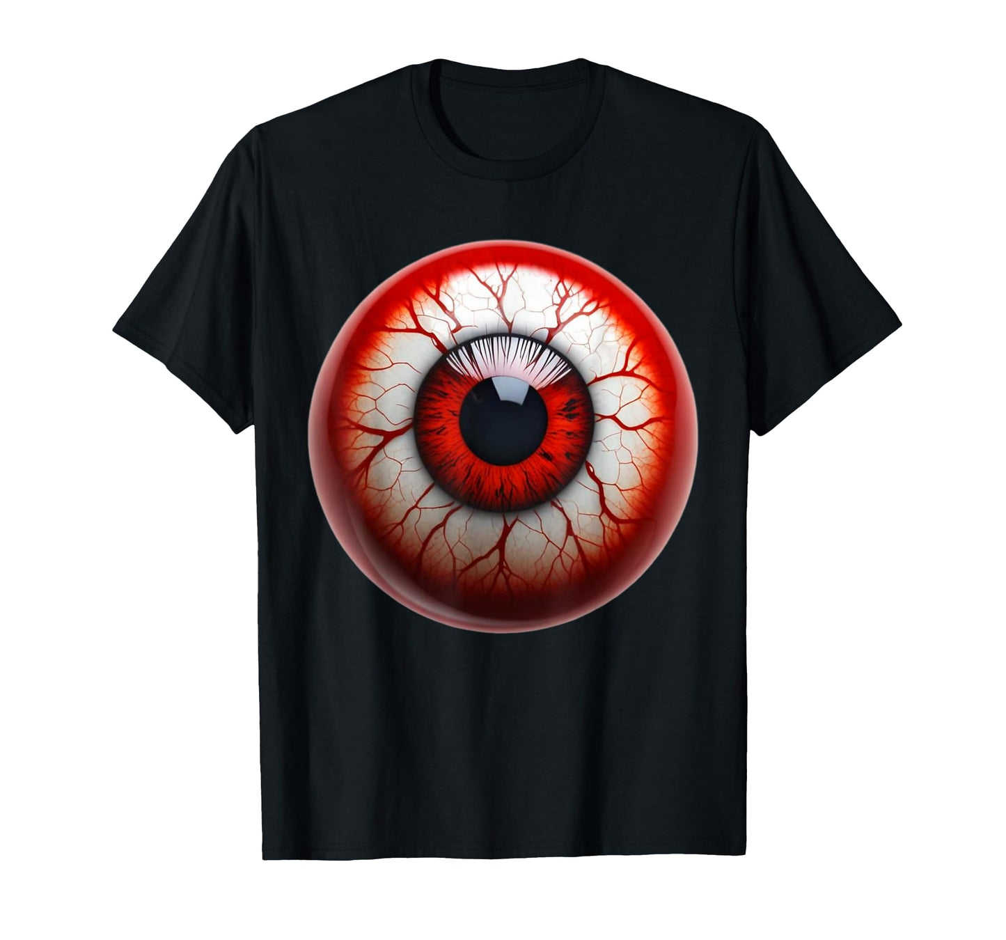Eyeball Funny Scary Bloodshot Halloween Eyeball T-Shirt