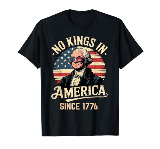 4th of July No Kings in America T-Shirt