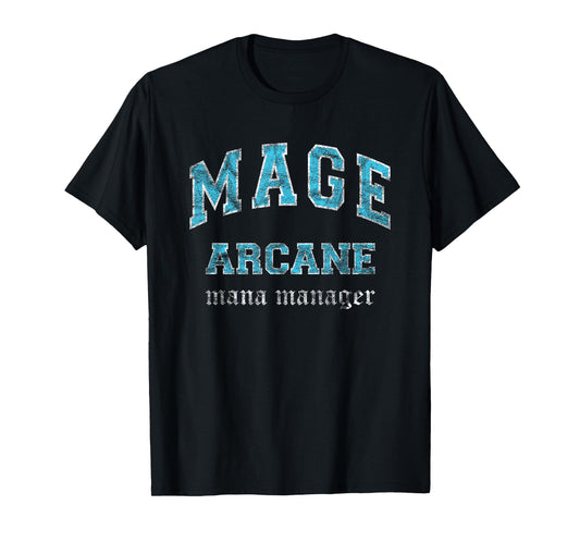 Arcane Mage MMO Gamer T-Shirt