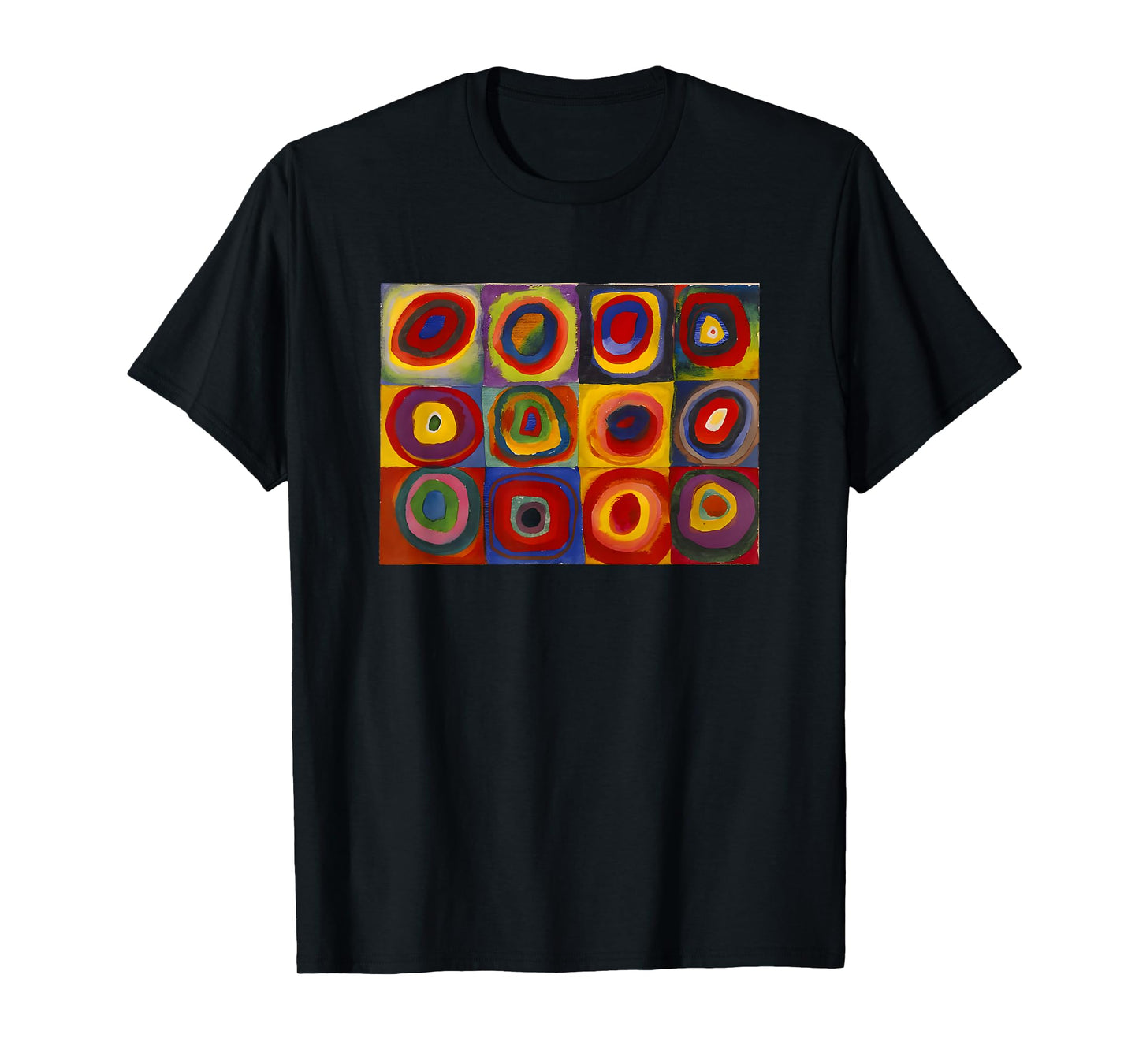 Squares with Concentric Circles by Wassily Kandinsky (1913) T-Shirt
