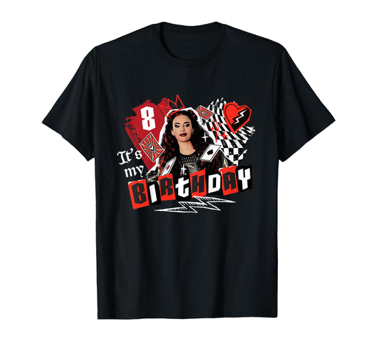 Disney Descendants Red It's My 8th Birthday Party Gift T-Shirt