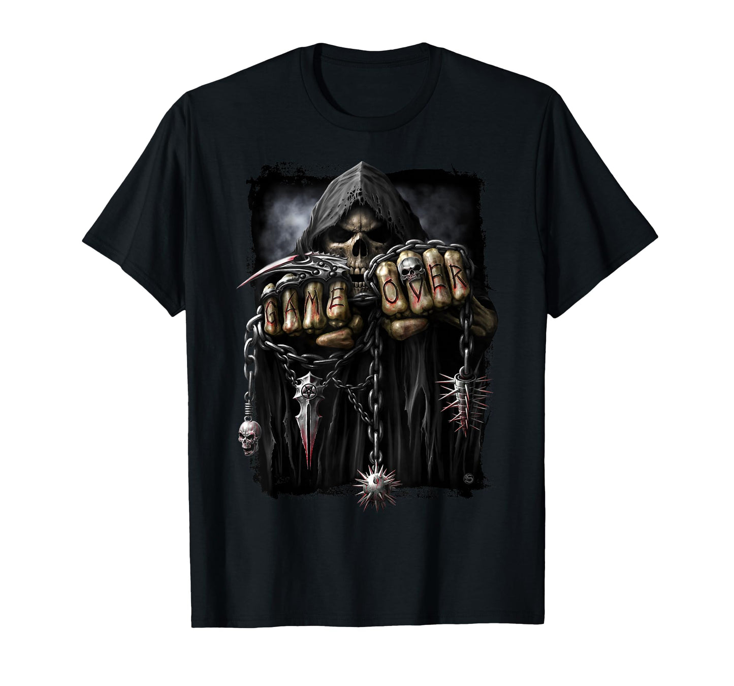 Spiral Original - Game Over - Gothic Reaper T-Shirt