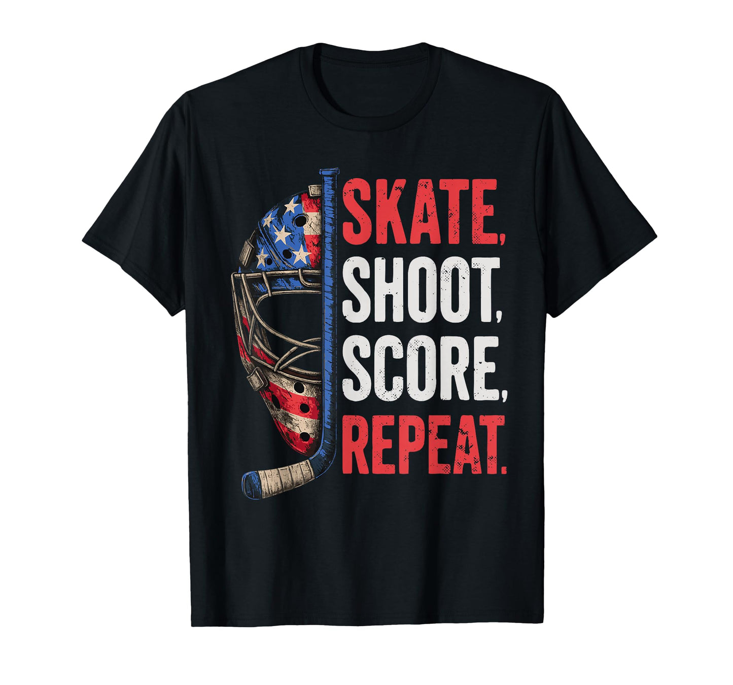 Hockey Shirt Hockey Boy Gifts Stuff Ice Hockey Jersey T-Shirt