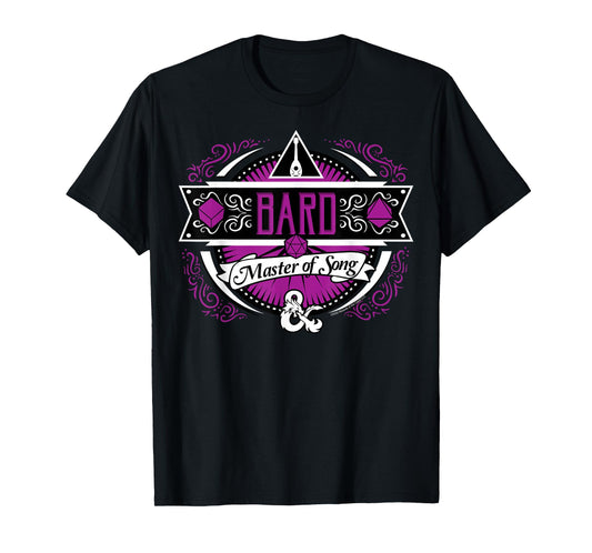 Dungeons & Dragons Bard Master Of Song T-Shirt