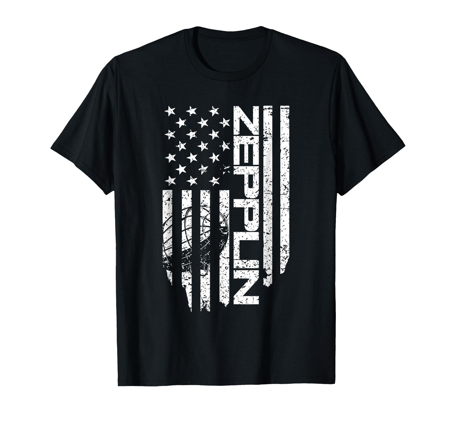 Retro Zeppelin 70s 80s Dirigible Airship Zepelin Zepplin T-Shirt