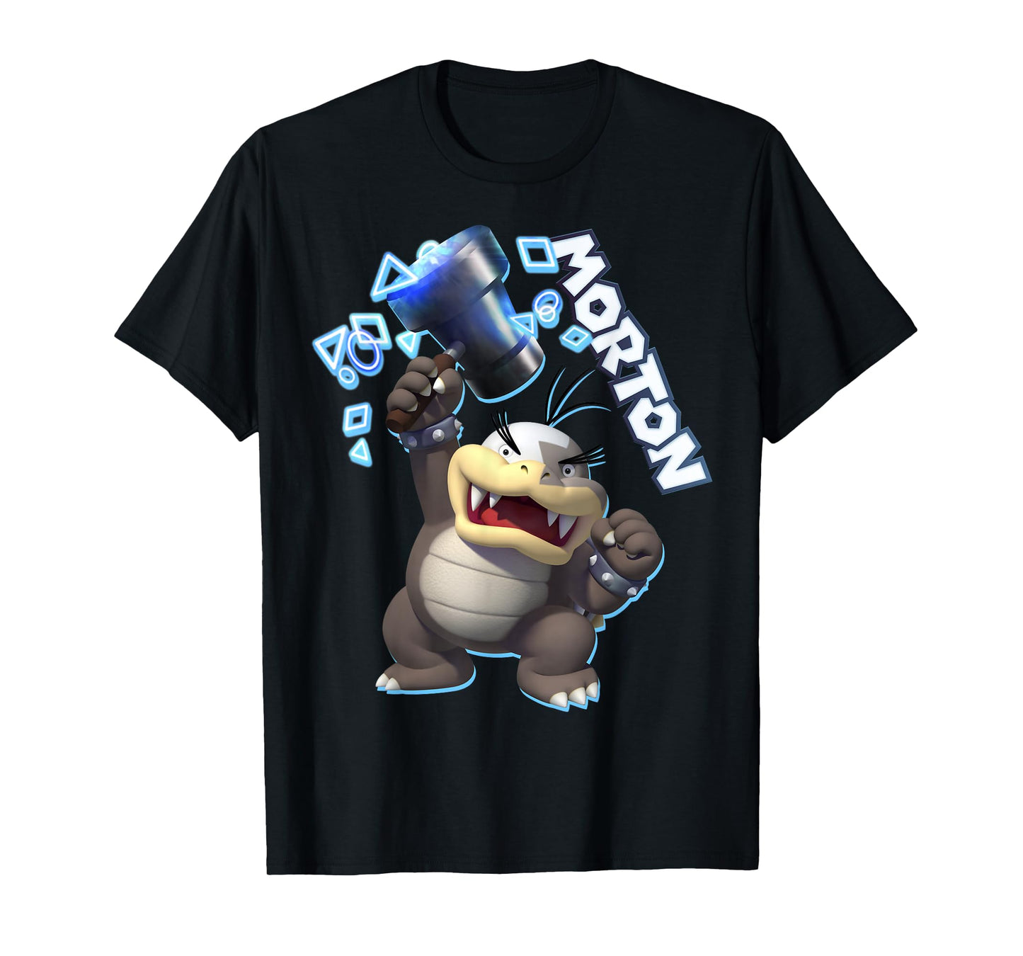 Super Mario Morton Action Pose Logo T-Shirt