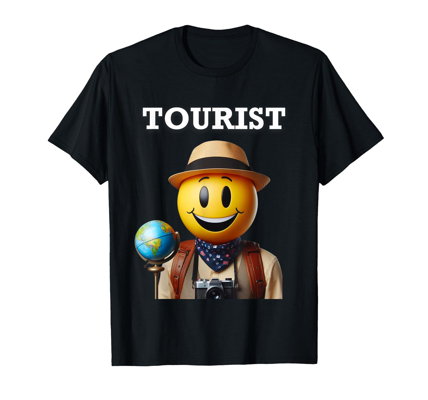 Tourist Family Men Women Teens Boys Girls Child Kids Adults T-Shirt