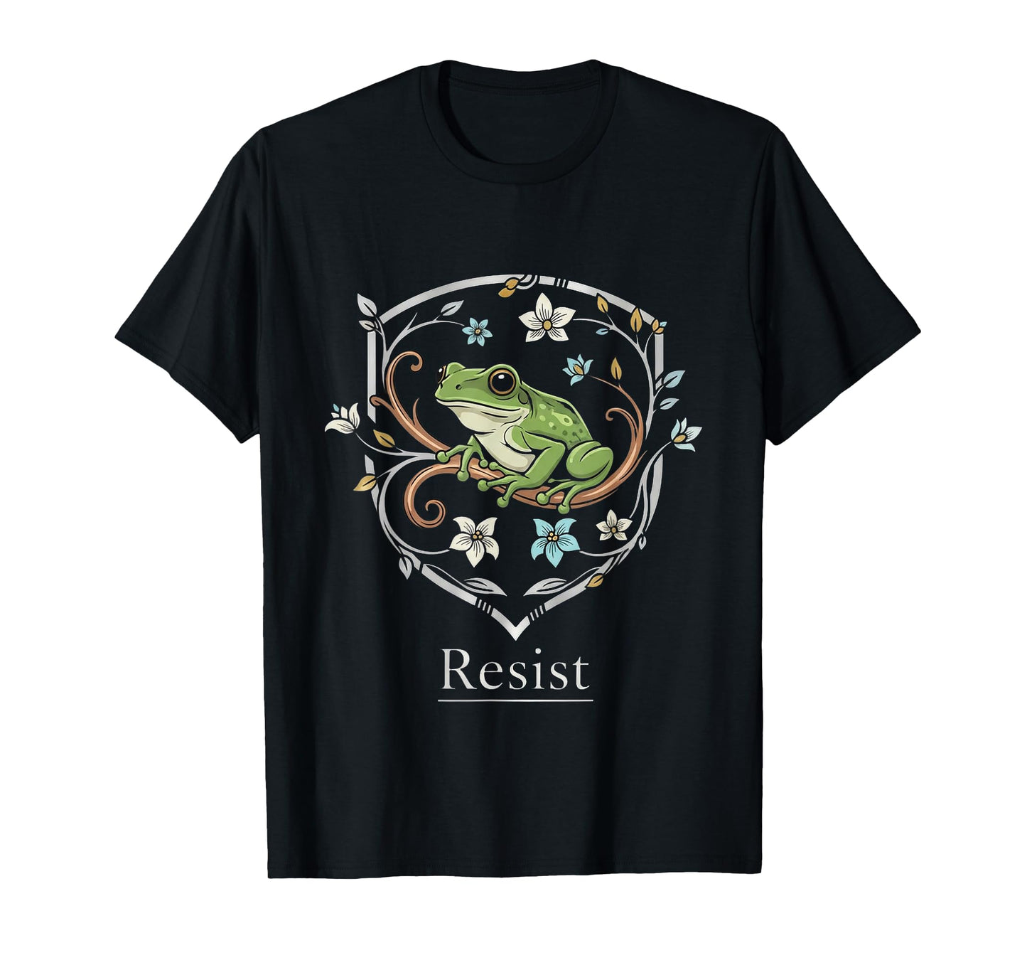 Portland Resist Frog Protest No Kings Day T-Shirt