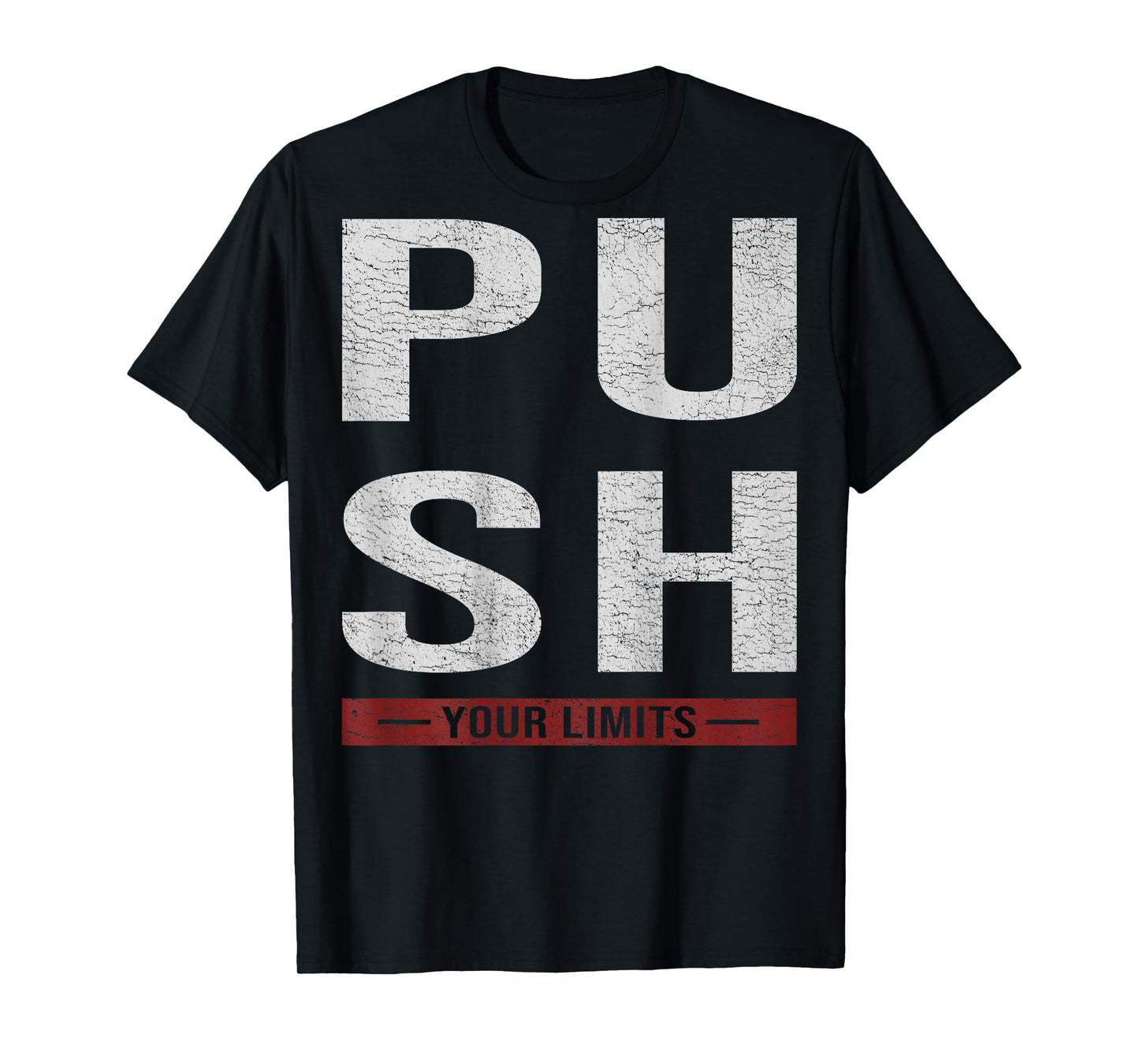 Fitness Quote Y2K Gym Training Back Print Yoga Sport Workout T-Shirt