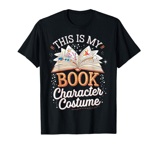 This Is My Book Character Costume T-Shirt