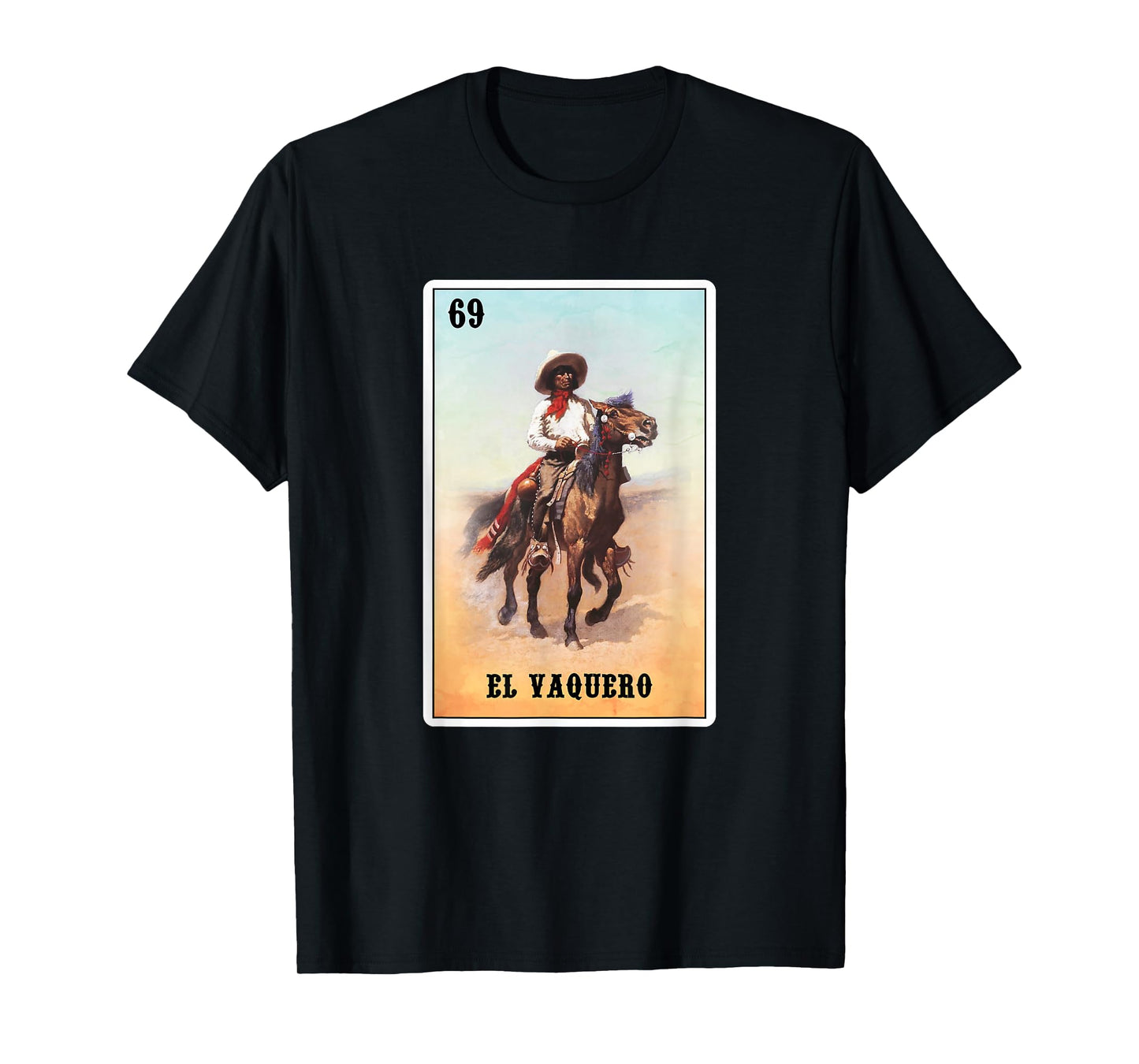Vintage Mexican El Vaquero - Mexico Rodeo Cowboy T-Shirt