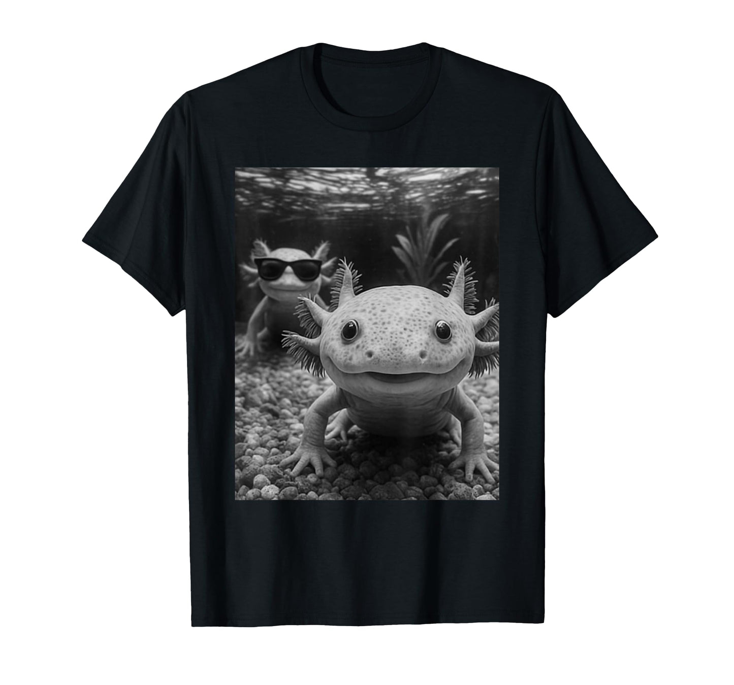 Cool Axolotl Selfie T-Shirt